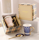 實用創意陶瓷馬克杯水杯禮盒(可定制Logo)