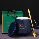 高質陶瓷杯定制LOGO馬克杯