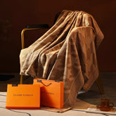 商務訂製高端頭等艙毛毯